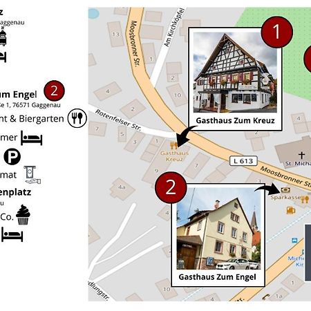 Risa Hotels - Landgasthaus Zum Kreuz Gaggenau Kültér fotó