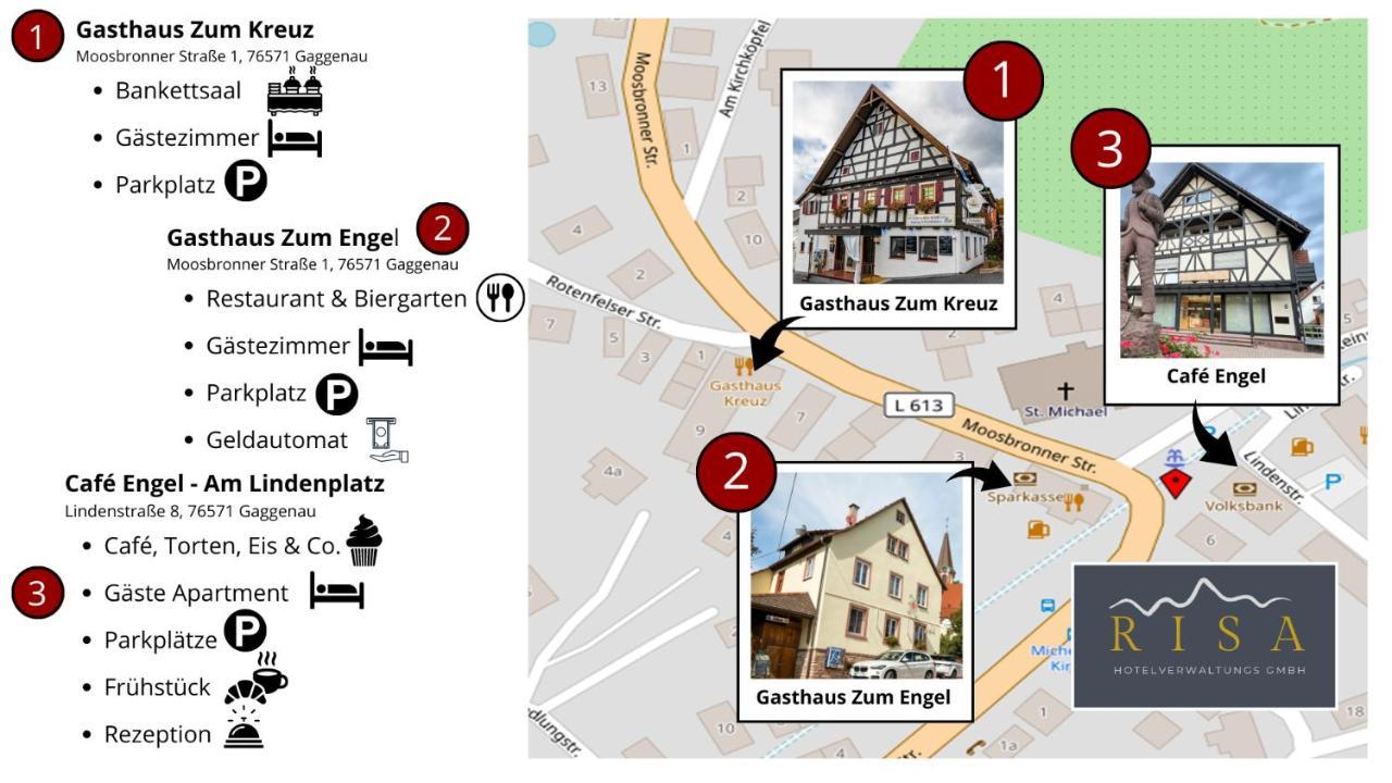 Risa Hotels - Landgasthaus Zum Kreuz Gaggenau Kültér fotó